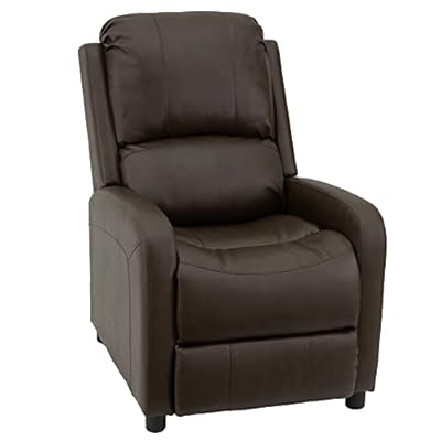 RecPro Charles 28" RV Push-Back Recliner | Small RV Chair | RV Furniture | Suprima Faux Leather from RecPro