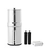 Imperial Berkey Gravity-Fed Water Filter System 4.5 Gallon with 2 Black Berkey Elements, 2 PF-2 Fluoride and Arsenic Reduction Elements