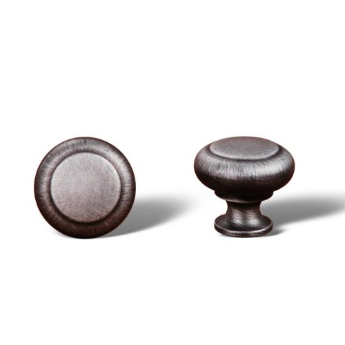 Rk International - Distressed Nickel Rki Hollow Two-Step Knob (Rkick91Dn)