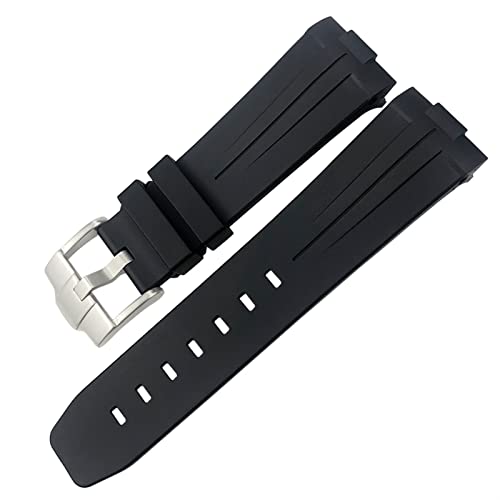 Sangle de montre Tudor Pelagos étanche en caoutchouc sport souple noir rouge 22mm 23mm 24mm
