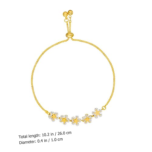 Bracelet de fleur bijoux de poignet pour femmes et filles accessoire chic mode