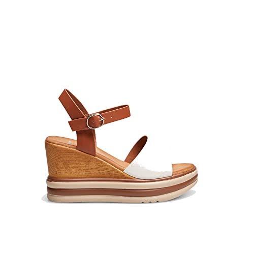 BATA Sandali con Zeppa Donna Tacco Alto Estive