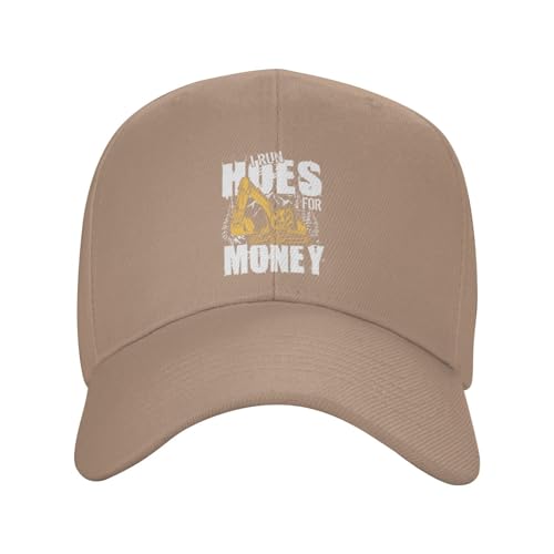 YvoneDBrownn I Run Hoes for Money Casual Baseball Cap for