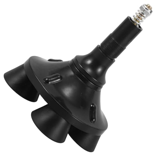 Beavorty Crutches for The Elderly Crutches Pads Non-Slip Crutch Pad Trekking Pole Foot Cover Crutch Feet Sleeves Cane Tips Replacement Non-Skid Hiking Poles Protectors Plastic Black