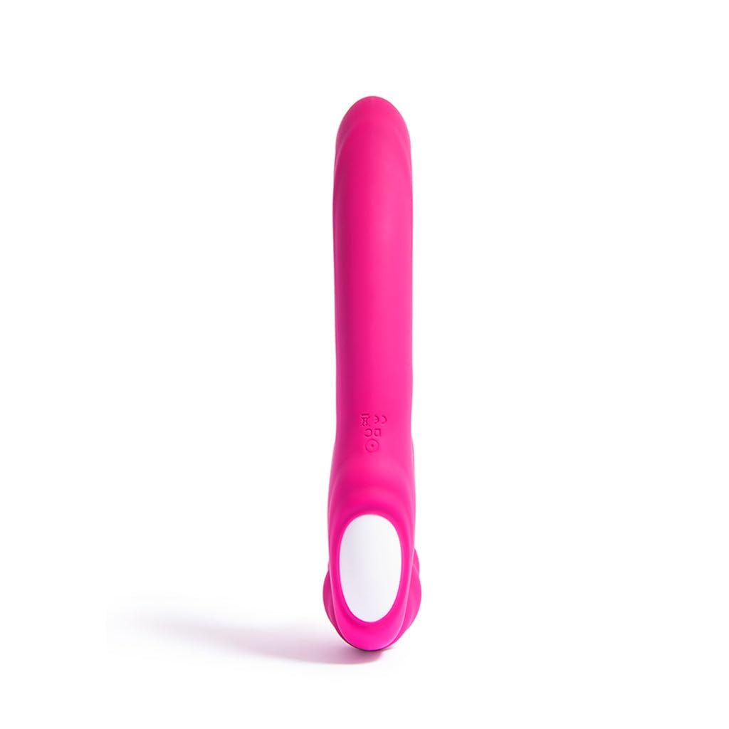 Platanomelón - Vibratore Doppia Penetrazione Con Telecomando 3 Velocità e 6 Modalità di Vibrazione, Immersione e Ricaricabile - Isa Fucsia