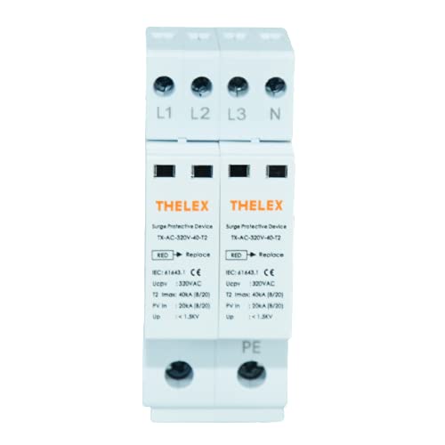 THELEX AC SPD 3Ph 320VAC Type2 40kA 2P (B096MKT1V8) Amazon Price History, Amazon Price Tracker