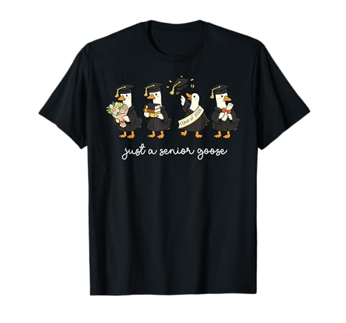 Just a Graduate Goose Class of 2026 Funny Graduation T-Shirt