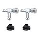 HIPA (Pack of 2 951-0171 751-0171 Fuel Shut Off Valve 735-0149 935-0149 Fuel Tank Bushing for MTD Troy Bilt Cub Cadet Lawn Mower Portable Generator Snow Blower Tiller
