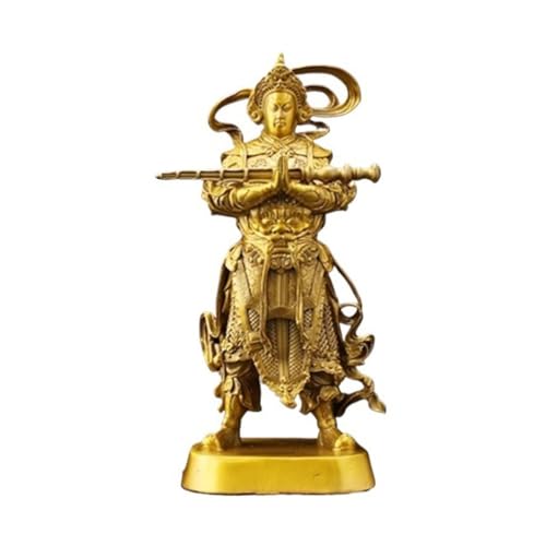 Bouddha en laiton contre le stress objet déco Feng Shui pour bureau