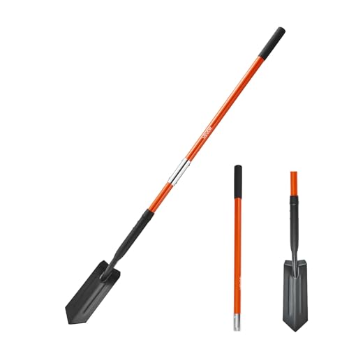 VEVOR Pala Trincea, Lunghezza 1425 mm, Scavatrice da Trincea Stretta