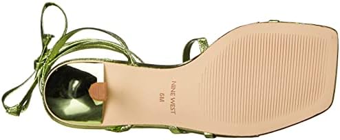Amazon.com | Nine West Women's Pina3 Heeled Sandal, Green