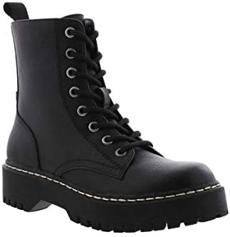 UNIONBAY Women's Hayden Ankle Boot, Black PU, 10 | Image 1