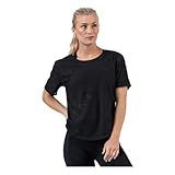  Nike W NK SS Top Air - Camiseta deportiva, color negro, color Negro , tamaño extra-large