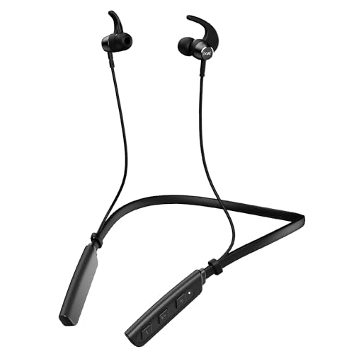 Boat Rockerz 235 Pro Wireless Bluetooth Neckband in Ear Earphone, Upto 20 hrs of Playtime, Beast Mode, Low Latency, IPX5 Water & Sweat Resistance, ENx Technology, Bluetooth v5.2(Active Black) view 1