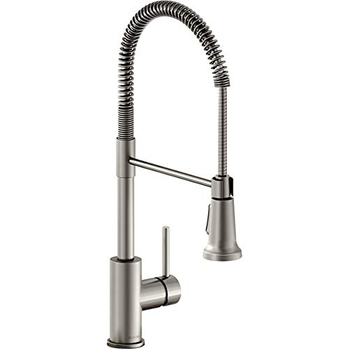 Best Cyber Deals 🔥 Elkay Avado Single Hole Kitchen Faucet with Semi-professional Spout and Lever Handle, Lustrous Steel - LKAV2061LS