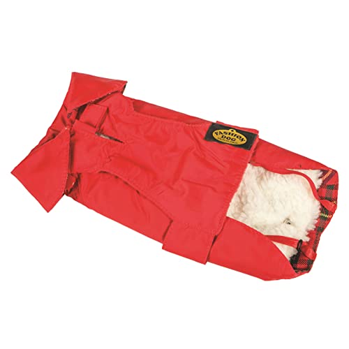 Fashion Dog Hundemantel speziell für Boxer - rot - 65 cm