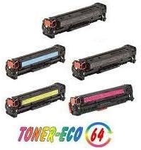 5 compatible Toner Cartridges for HP laserjet pro CP1525n HP  CE320A/CE321A/CE322A/CE323A HP-CP