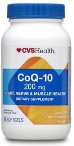 CVS Coenzima Q10softgels, 200mg75