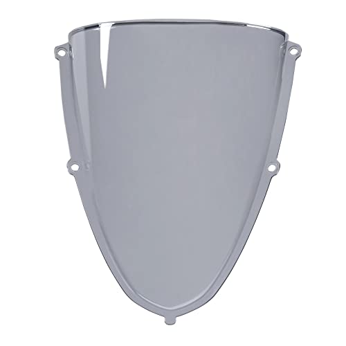Pare-brise Aprilia RS660 2020-2022 en plastique PC double bulle couleur fumé clair