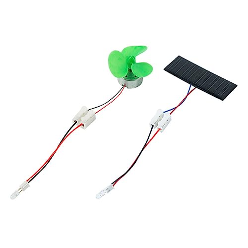 BESPORTBLE Kit Assemblage DIY Générateur Éolien Et Solaire pour École Expérience Ludique Apprentissage De Électricité Et Initiation Aux Énergies Renouvelables