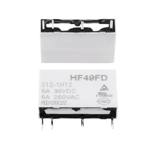 Relais HF49FD-005-1H11T contact haute performance 5A normalement ouvert - 3
