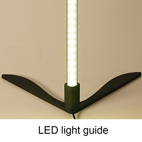 Lámpara de pie para sala de juegos con base triangular y luz regulable de 140 cm 2