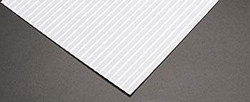 Plastruct Parement de Clapboard 1/4" PLS91554 styrène haute précision pour maquette