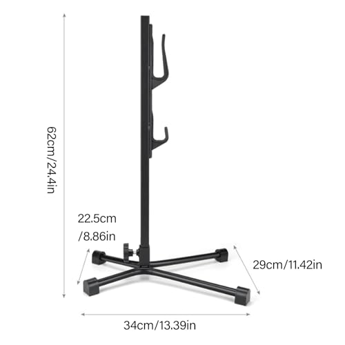 Soporte de almacenamiento de bicicletas de aluminio para garaje de comunidad 4