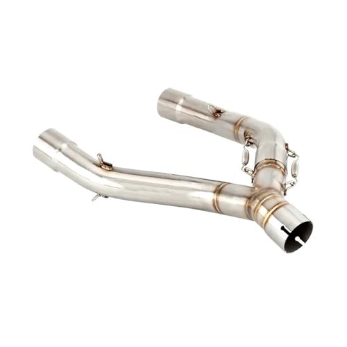 Für XT 660 XT660Z Für Tenere 660 XT660 2008-2017 Slip-on-Motorradauspuff Schalldämpfer Mittleres Verbindungsrohr 51 Mm HRQCTIM
