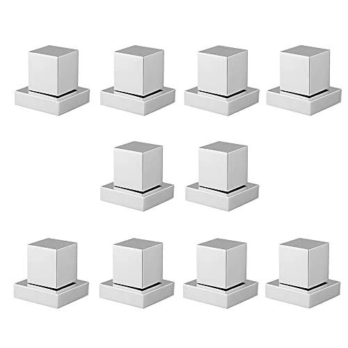 Kit 10 Acabamentos Para Registro Padrão Deca Quadrado 1/2, 3/4