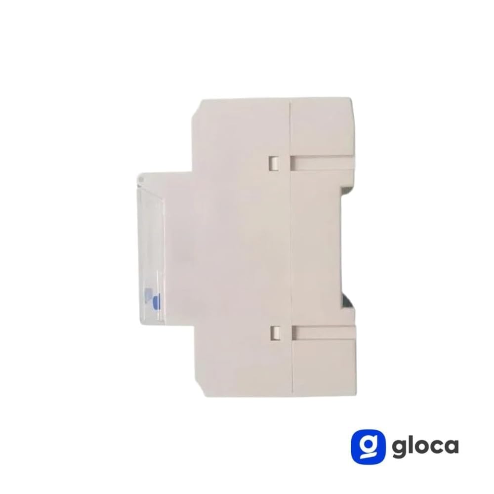 gloca Interruptor astronómico horario 16 A/230 V 2 módulos DIN 2 canales
