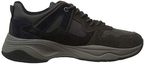 Geox U TORTONA A, Scarpe da Ginnastica Uomo, Nero