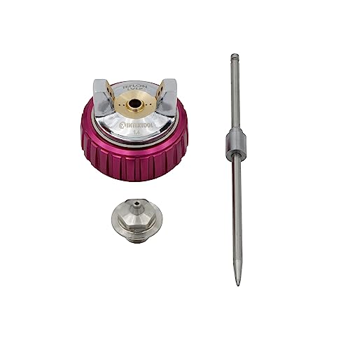 Image of INTERTOOL Needle, Nozzle, Air Cap Set, 1.4 mm, Fits Standard LVLP Spray Guns PT08-2414