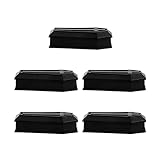 NUOBESTY 5pcs Coffin Box Fillable Coffin Decorative Jewelry Box Coffin Figure Coffin Toy Halloween...