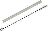 Milchansaugrohr 5313229871 + Piebert Reinigungsbürste (8mm.) kompatibel mit DeLonghi Kaffeevollautomat