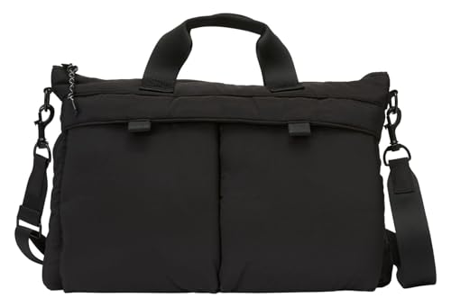 Bolso bandolera Marc O'Polo negro y maletín de negocios con compartimento de portátil