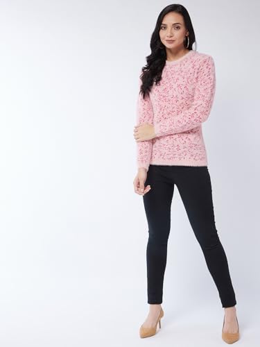 Image of Modeve Women Flower Print Sweater for Winters||Winterwear||