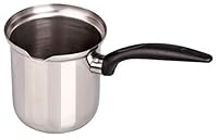 Fackelmann Kaffee- und Milchtopf 800ml, Schwarz/Silber