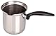 Fackelmann Kaffee- und Milchtopf 800ml, Schwarz/Silber