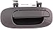 Dorman 93474 Rear Passenger Side Exterior Door Handle Compatible with Select Dodge Models, Smooth Black