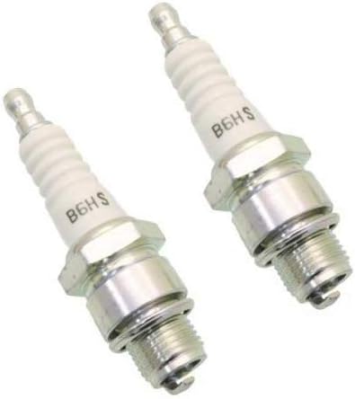 Vela de ignição NGK B6HS para motores diversos – Pacote com 2 unidades