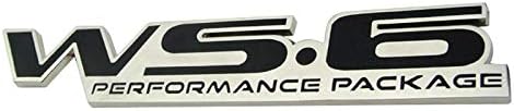Pontiac Firebird Trans Am WS6 Rear Bumper Badge Emblem BLACK