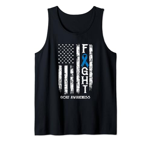 Gout Warrior US Flag Tank Top