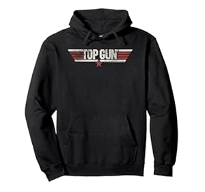 Top Gun Klassisches Logo Pullover Hoodie