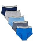 Fruit of the Loom Mens 3PK Assorted Cotton Brief, 2XL