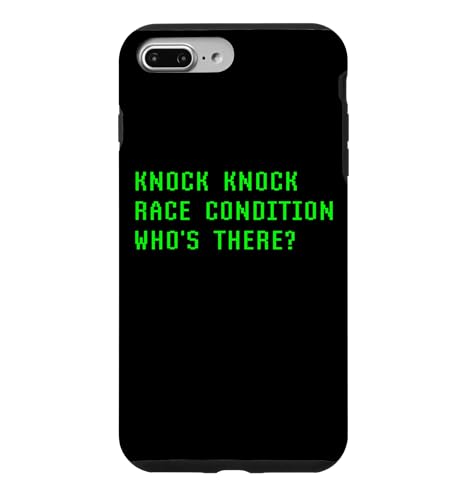 Knock Knock Race Condition Who's There �v���O���~���O�R�[�_�[ �y���� �X�}�z�P�[�X iPhone 7 Plus/8 Plus �p
