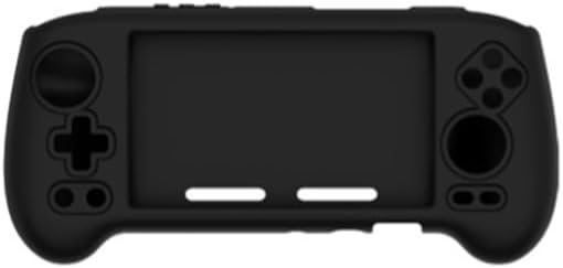 Silicone Protective Case for ANBERNIC RG556, Gaming Console Soft Skin, Protective Cover (Black)