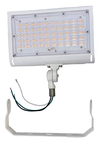 ESD TECH LED Flood Light 100W, 5000K, Waterproof, Outdoor Work Lights, 2 Mounting Configurations Light Fixture 12500 Lumen (100 Watt - 5000K, White)