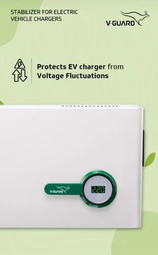 Image of V GUARD EV 4150 STABILIZER FOF Electric Four WHEALER (Working Range 150VAC - 300 VAC) Upto 3.3KW