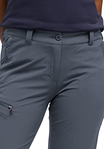 Maier Sports 232009, Pantaloni Donna, Grigio